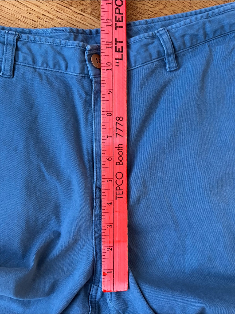 Tommy Bahama Boracay Chino Shorts Men’s 34 Blue Cotton Spandex Stretch Twill - Picture 10 of 11